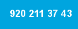 920 211 37 43